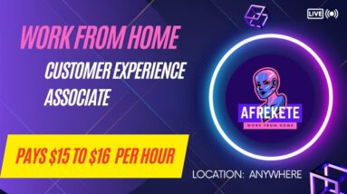 "Virtual Healthcare Customer Experience Associate Jobs - Work from Home Opportunities" $16 per hour