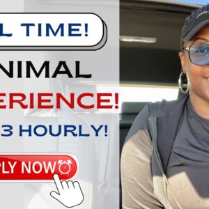 MINIMAL EXPERIENCE NEEDED! $19-$23 HOURLY Full Time Work From Home Job