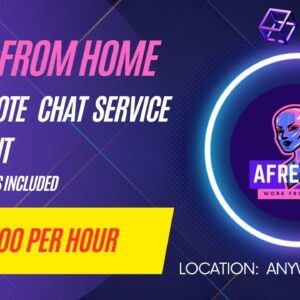 Remote Chat Service Agent Pays $15 per hour w/ bonuses|Work from Home Today!!!