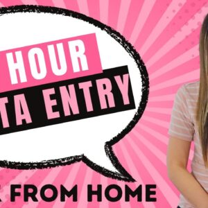 $20 To $27 Hour Non-Phone Data Entry Work From Home Job 2023 | No Degree Needed | USA Only