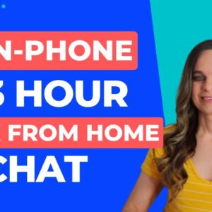 Up To $23 Hour Non-Phone CHAT Work From Home Job 2023 | USA Only | Education Company | Hiring Now!