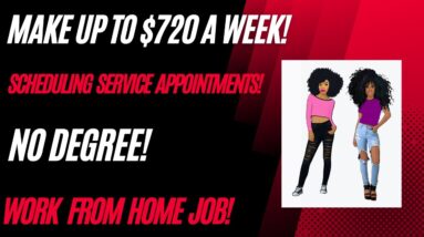 Scheduling Appointments For Automative Services  Make Up To $720 A Week Work From Home Job Remote