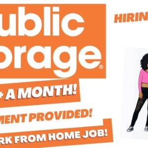 Hiring Asap! Public Storage Hiring! - $2320 + Bonuses +Equipment  Provided Work From Home Job Online