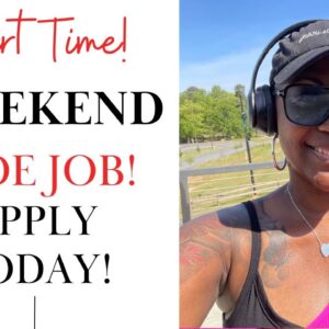 PART TIME SIDE JOB! WEEKEND Work From Home Job Hiring Now!
