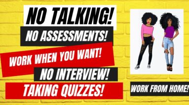 Get Paid To Answer Quiz Questions! Anyone Can Do This! No Interview! No Assessments Work From Home