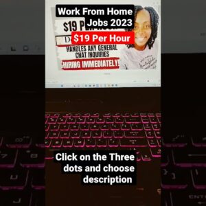 Work at Home For $19 Per Hour| No Degree Required#shorts