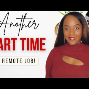 Work At Home PART TIME! NEW Work From Home Job, Available NOW!