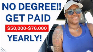 GET PAID $50,000-$76,000 PER YEAR! NO DEGREE NEEDED! NEW Work From Home Job