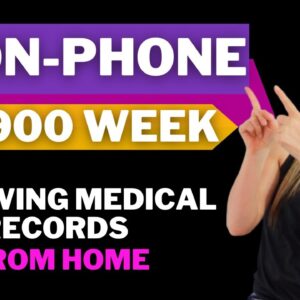 Estimated $900 Week Healthcare Non-Phone Work From Home Job Reviewing Medical Records | No Degree!