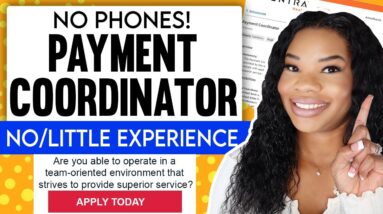 📵(No Phones!) $3,520 Monthly: Process Billing Statements - Work From Home Jobs 2023